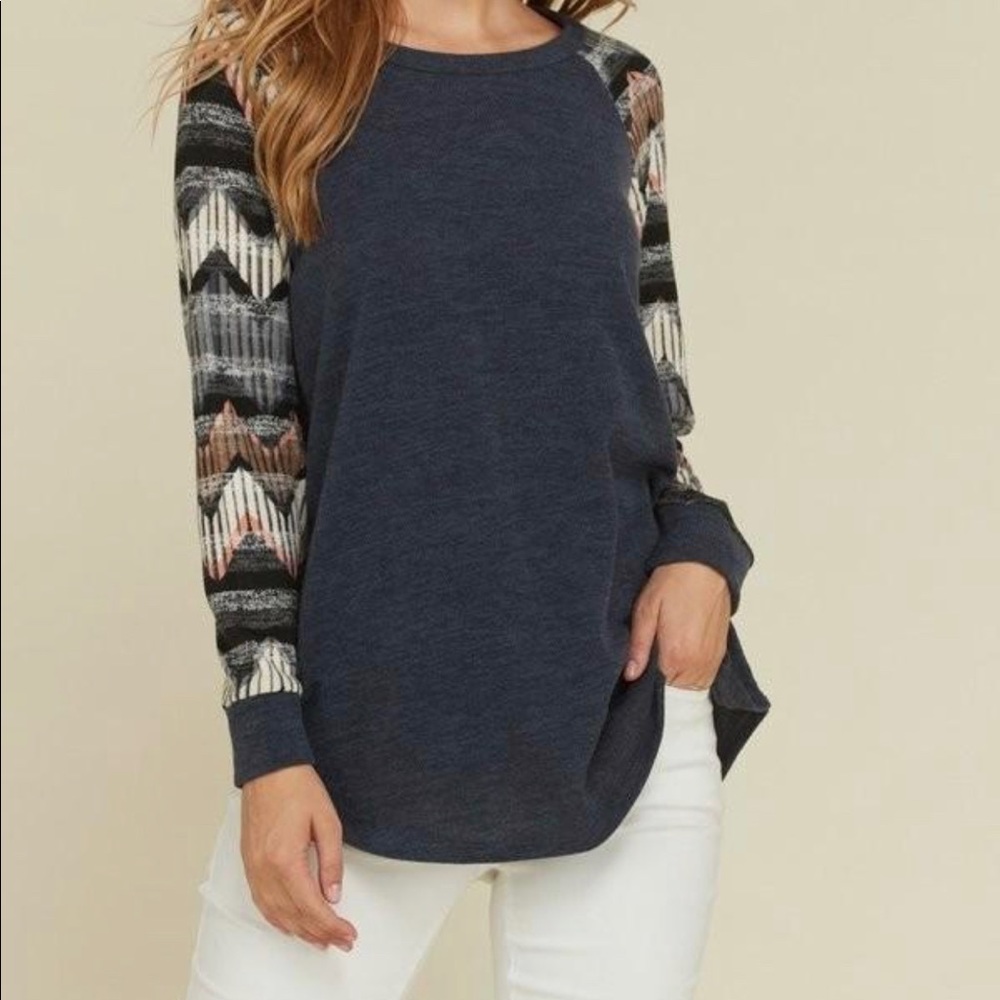 Aztec Raglan Sweater